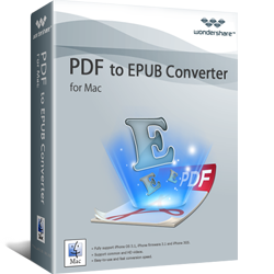 Wondershare PDF to EPUB Converter for mac