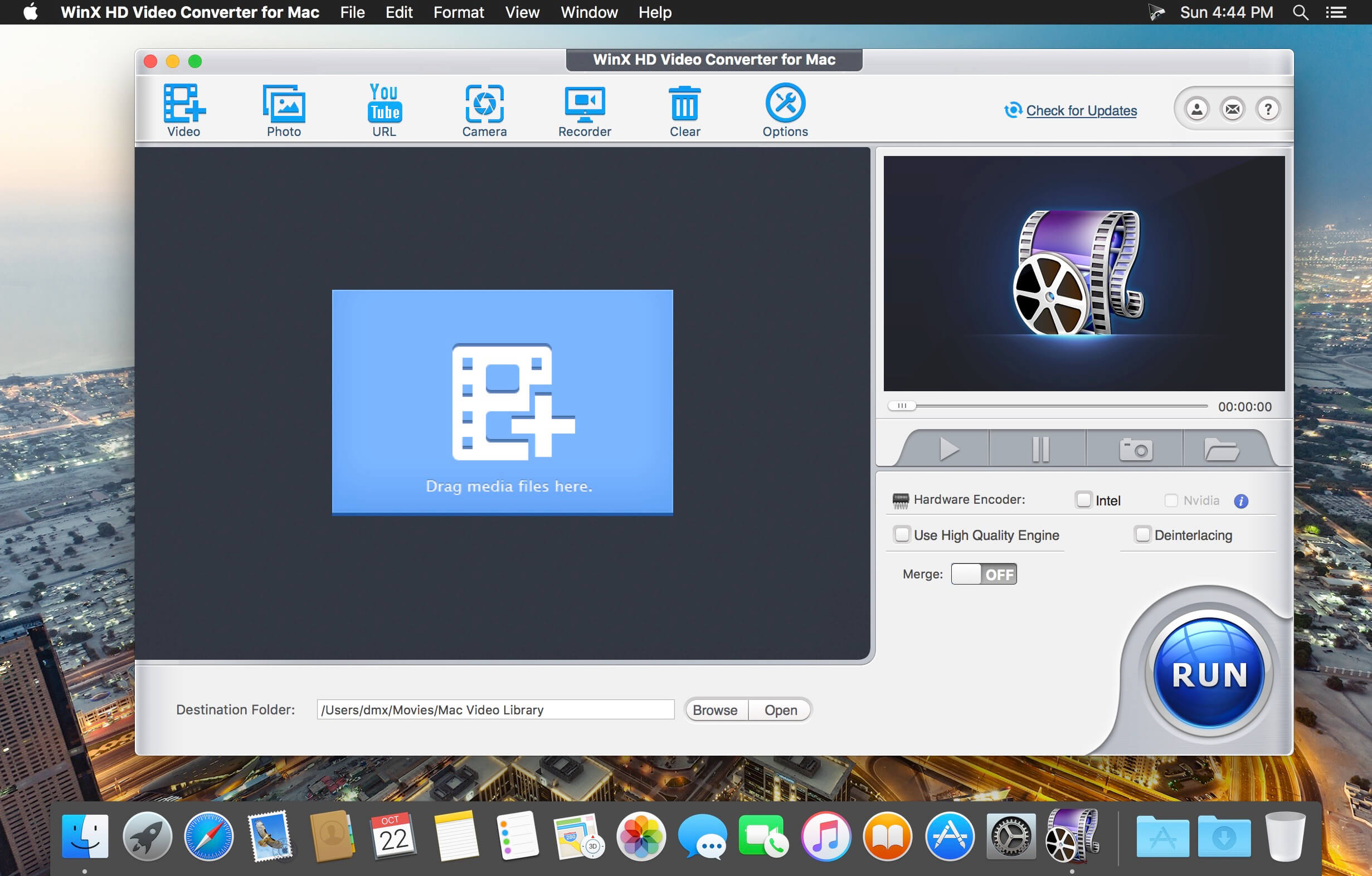 WinX HD Video Converter mac