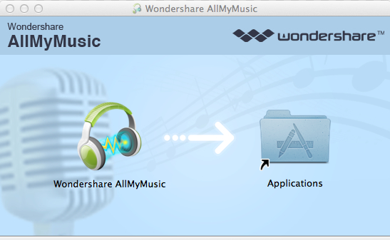 Wondershare AllMyMusic for mac